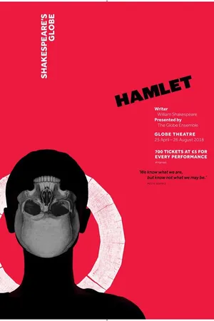 Постер к фильму Hamlet Shakespeare's Globe (2018)