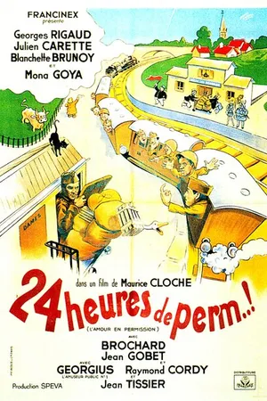 Постер к фильму Сутки в увольнение (1945)