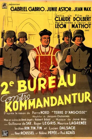 Постер к фильму Второй отдел против комендатуры (1939)