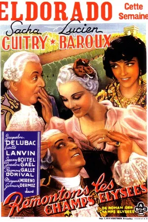 Постер к фильму Вернемся на Елисейские поля (1938)