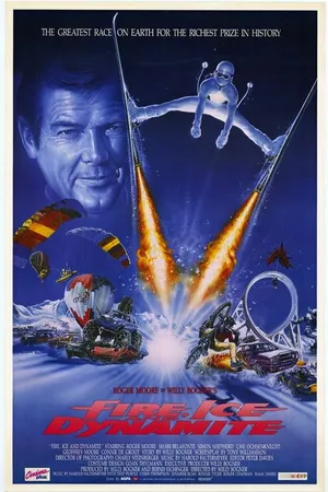 Постер к фильму Огонь, лёд и динамит (1990)