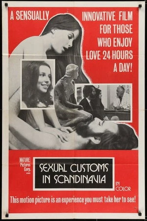 Постер к фильму Сексуальные обычаи в Скандинавии (1972)