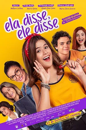 Постер к фильму Она сказала, он сказал (2019)
