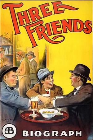 Постер к фильму Три друга (1913)
