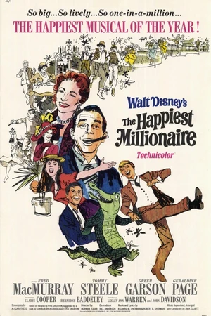 Постер к фильму Самый счастливый миллионер (1967)