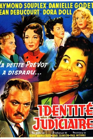 Постер к фильму Identité judiciaire (1951)