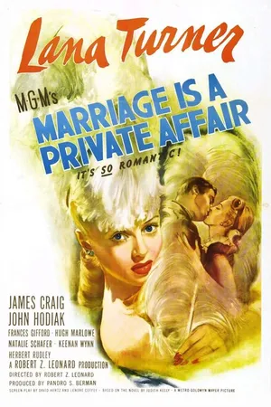 Постер к фильму Брак — это частное дело (1944)