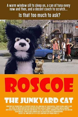Постер к фильму Roscoe the Junkyard Cat (2019)