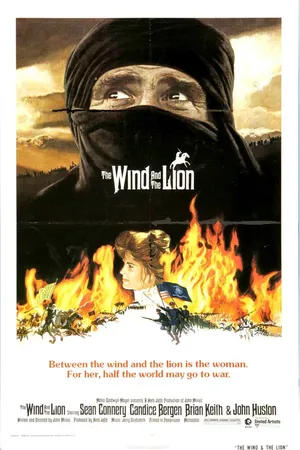 Постер к фильму Ветер и лев (1975)