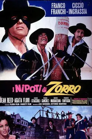 Постер к фильму Племянники Зорро (1968)