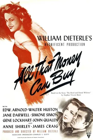 Постер к фильму Дьявол и Дэниэл Уэбстер (1941)