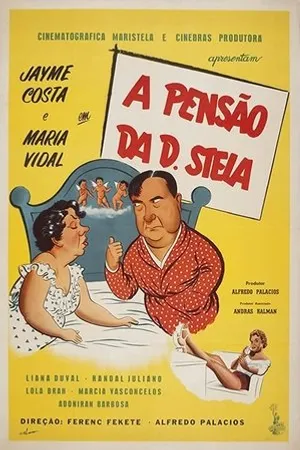 Постер к фильму A Pensão de D. Estela (1956)