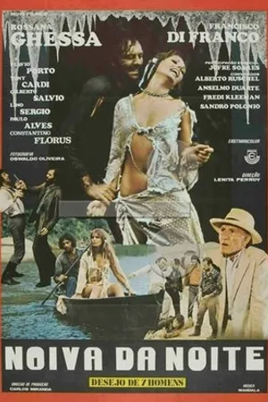 Постер к фильму Noiva da Noite - o Desejo de 7 Homens (1974)
