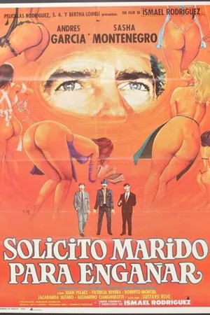 Постер к фильму Solicito marido para engañar (1988)