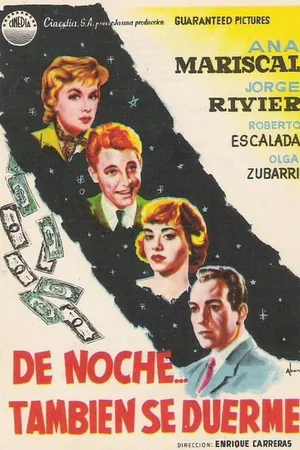 Постер к фильму De noche también se duerme (1955)
