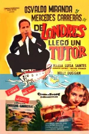 Постер к фильму De Londres llegó un tutor (1958)