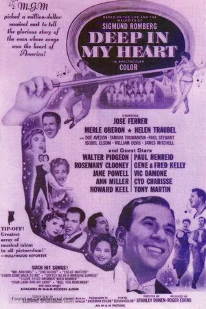 Постер к фильму Глубоко в моем сердце (1954)