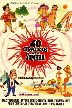 Постер к фильму 40 градусов в тени (1967)