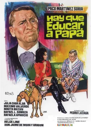Постер к фильму Hay que educar a papá (1971)