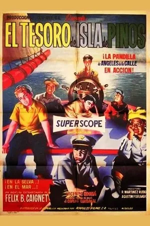 Постер к фильму El tesoro de Isla de Pinos (1956)