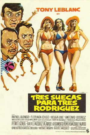 Постер к фильму Три шведки для трёх Родригесов (1975)