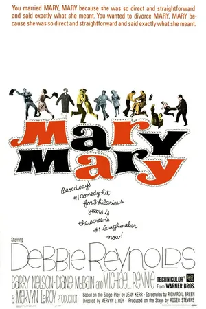 Постер к фильму Мэри, Мэри (1963)