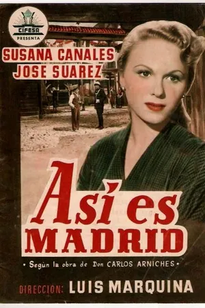 Постер к фильму Así es Madrid (1953)