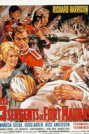 Постер к фильму Три сержанта из Бенгалии (1964)