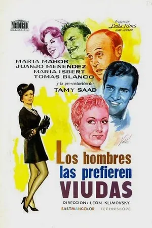 Постер к фильму Los hombres las prefieren viudas (1970)