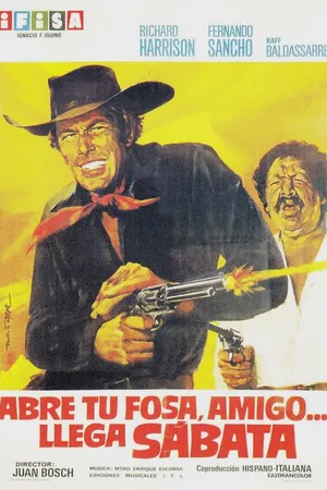 Постер к фильму Готовь могилу, друг мой — Сабата идет... (1971)