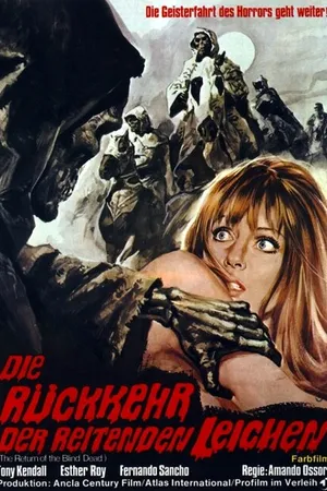 Постер к фильму Слепые мертвецы 2: Возвращение слепых мертвецов (1973)