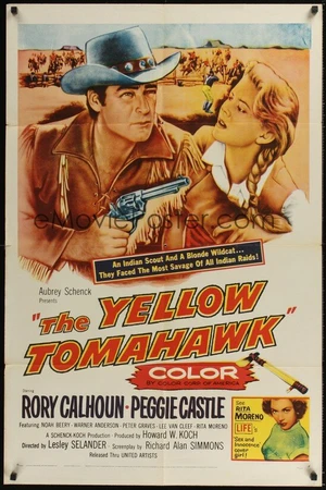 Постер к фильму Желтый томагавк (1954)