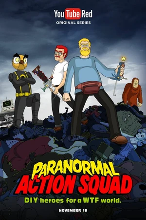 Постер к мультсериалу Paranormal Action Squad (2016)