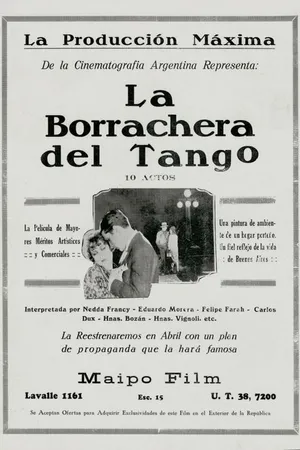 Постер к фильму La borrachera del tango (1928)
