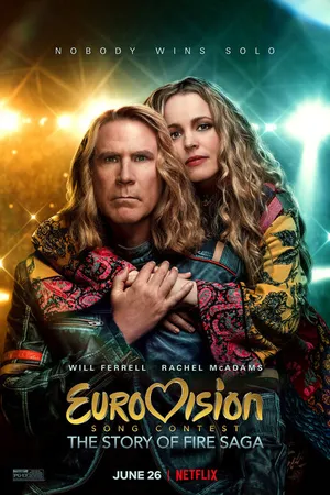 Постер к фильму Музыкальный конкурс Евровидение: История группы Fire Saga (2020)