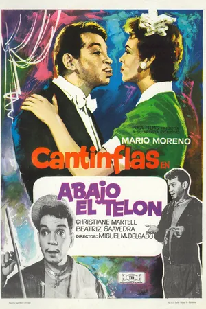 Постер к фильму Abajo el telón (1955)