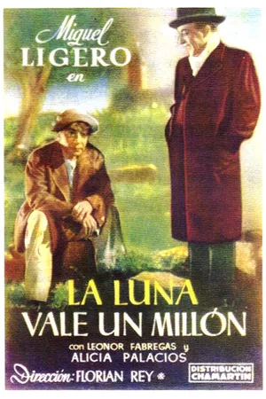 Постер к фильму La luna vale un millón (1945)