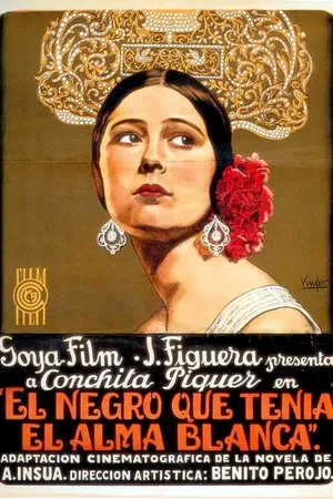 Постер к фильму Черный с белой душой (1928)