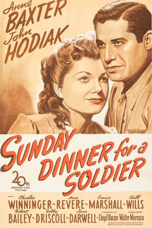 Постер к фильму Sunday Dinner for a Soldier (1944)