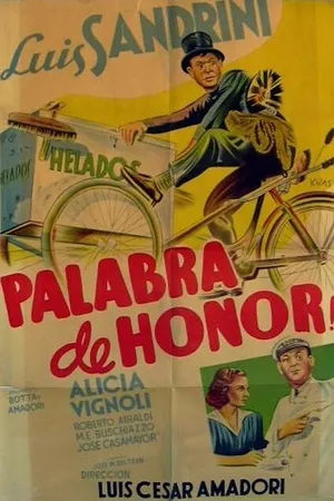 Постер к фильму Слово чести (1939)