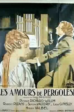 Постер к фильму Les amours de Pergolèse (1933)