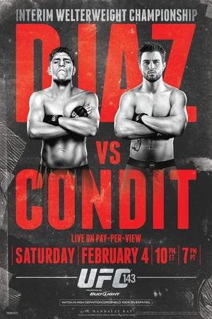Постер к фильму UFC 143: Diaz vs. Condit (2012)