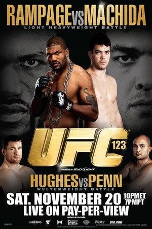 Постер к фильму UFC 123: Rampage vs. Machida (2010)