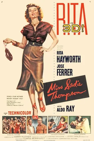 Постер к фильму Мисс Сэди Томпсон (1953)