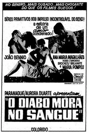 Постер к фильму Дьявол живёт в крови (1968)