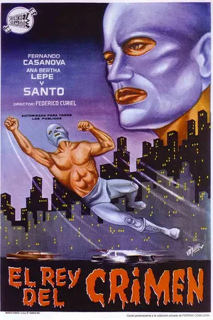 Постер к фильму Санто против короля преступлений (1962)