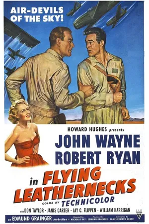 Постер к фильму Горящий полет (1951)