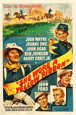 Постер к фильму Она носила желтую ленту (1949)