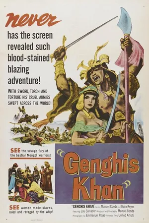 Постер к фильму Genghis Khan (1950)