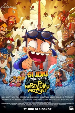 Постер к мультфильму Si Juki the Movie: Harta Pulau Monyet (2021)
